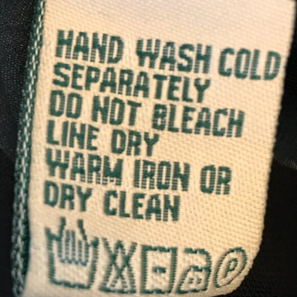 VTG Hilo Hattie Hawaiian maxi dress women S silk ruffle Hibiscus tropical island - Picture 8 of 9